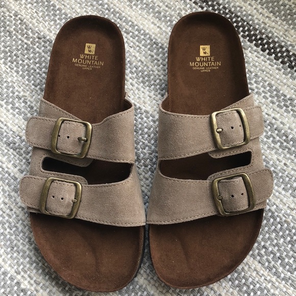 white mountain helga sandals